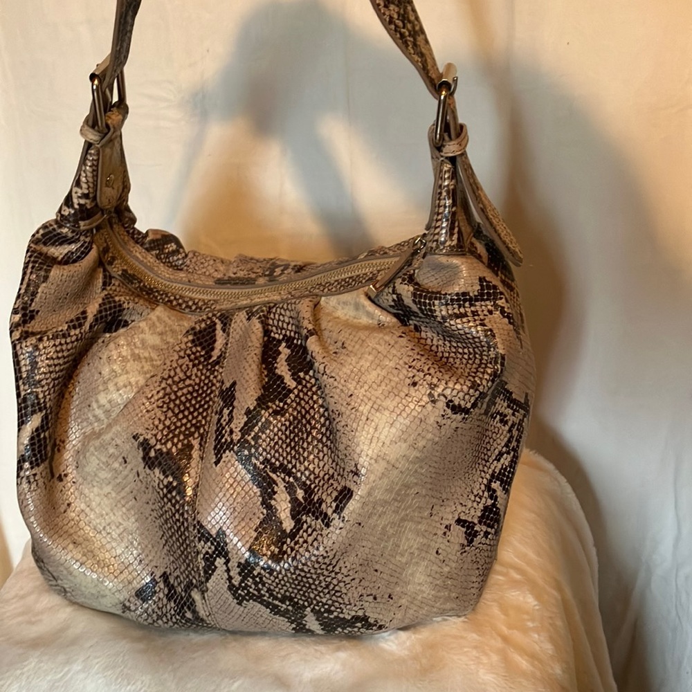 Calvin Klein snakeskin purse